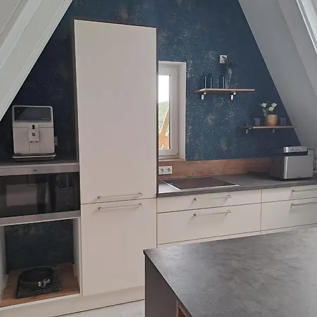 Design-loft Brockenblick -netflix-smart Tv-wlan-wallbox-kaffeevollautomat-balkon- Panoramaaussicht-getraenke-pizza-snacks Lejlighed Wernigerode