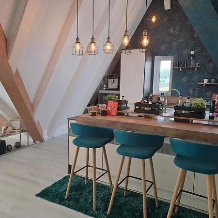 Design-loft Brockenblick -netflix-smart Tv-wlan-wallbox-kaffeevollautomat-balkon- Panoramaaussicht-getraenke-pizza-snacks Wernigerode