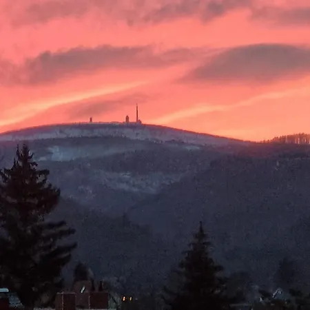 Design-loft Brockenblick -netflix-smart Tv-wlan-wallbox-kaffeevollautomat-balkon- Panoramaaussicht-getraenke-pizza-snacks Lejlighed Wernigerode