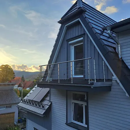 Design-loft Brockenblick -netflix-smart Tv-wlan-wallbox-kaffeevollautomat-balkon- Panoramaaussicht-getraenke-pizza-snacks
