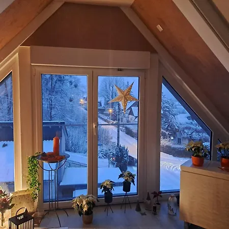 Design-loft Brockenblick -netflix-smart Tv-wlan-wallbox-kaffeevollautomat-balkon- Panoramaaussicht-getraenke-pizza-snacks * Wernigerode