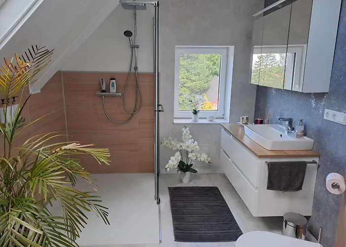 Design-loft Brockenblick -netflix-smart Tv-wlan-wallbox-kaffeevollautomat-balkon- Panoramaaussicht-getraenke-pizza-snacks ורניגרוד