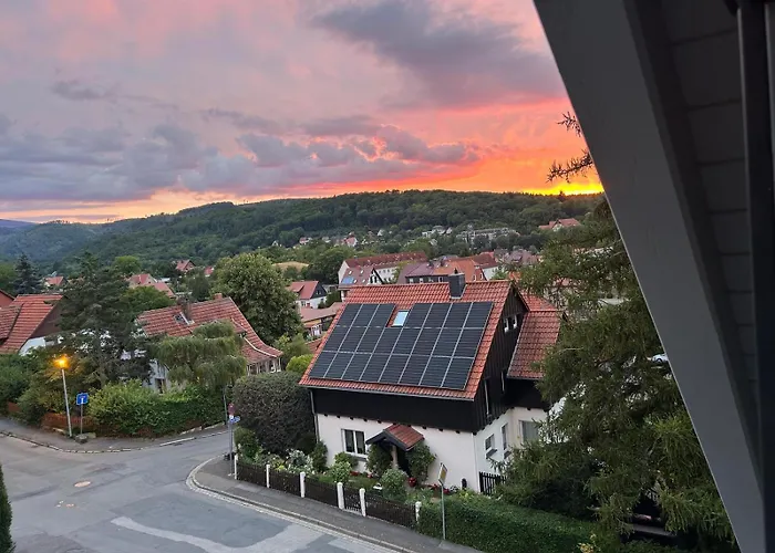 Appartamento Design-loft Brockenblick -netflix-smart Tv-wlan-wallbox-kaffeevollautomat-balkon- Panoramaaussicht-getraenke-pizza-snacks Wernigerode