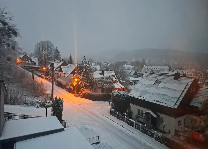 Design-loft Brockenblick -netflix-smart Tv-wlan-wallbox-kaffeevollautomat-balkon- Panoramaaussicht-getraenke-pizza-snacks * Wernigerode